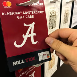 Alabama Mastercard Gift Card
