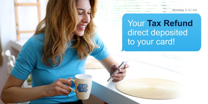 Direct Deposit your Tax Refund with Fancards to take control of how you receive your funds and put them to work for the things you want 